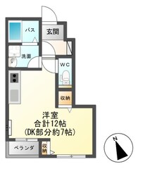 パンション岩曽の物件間取画像